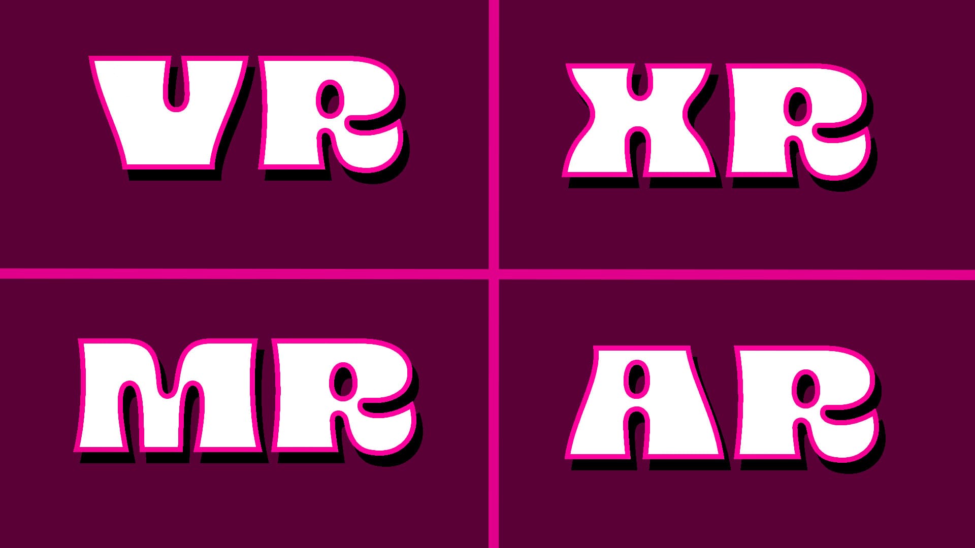 VR vs AR vs MR vs XR